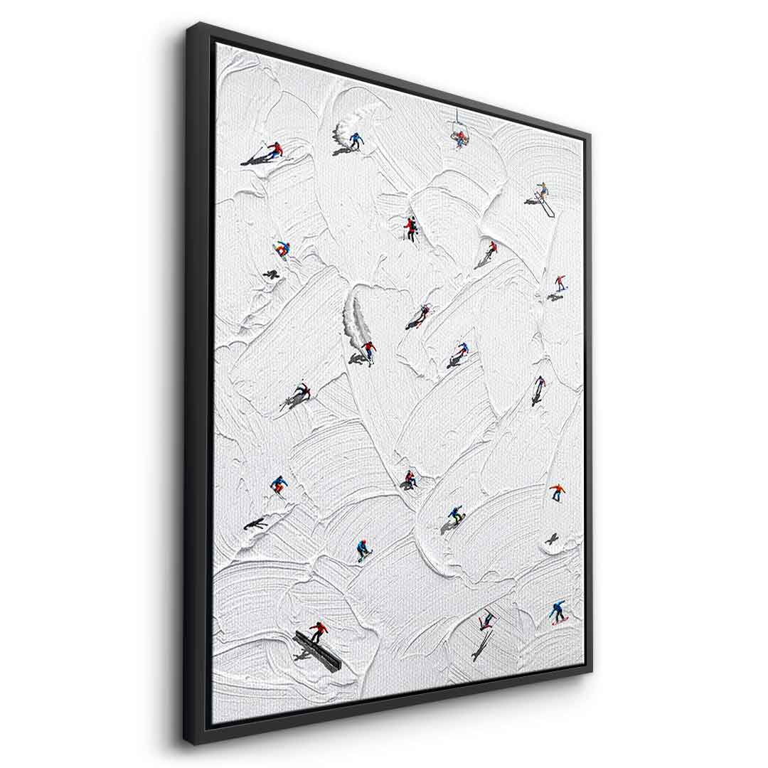 Skis or snowboard