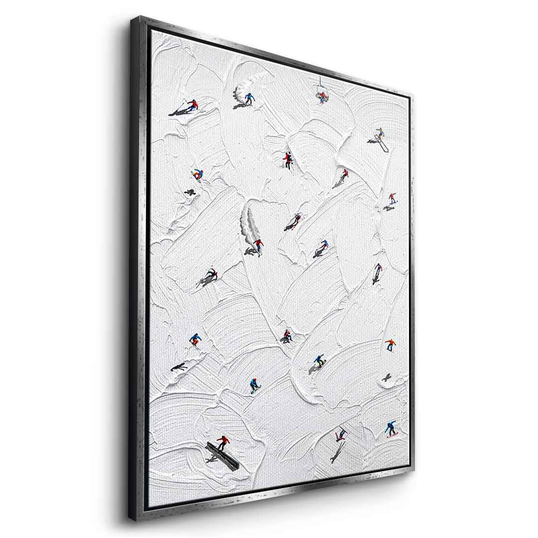 Skis or snowboard