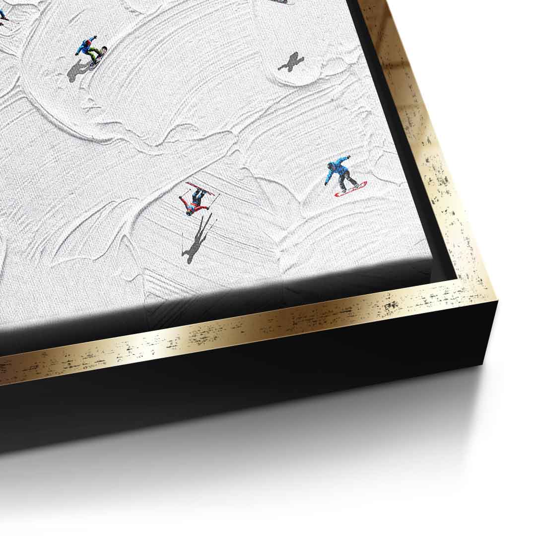 Skis or snowboard