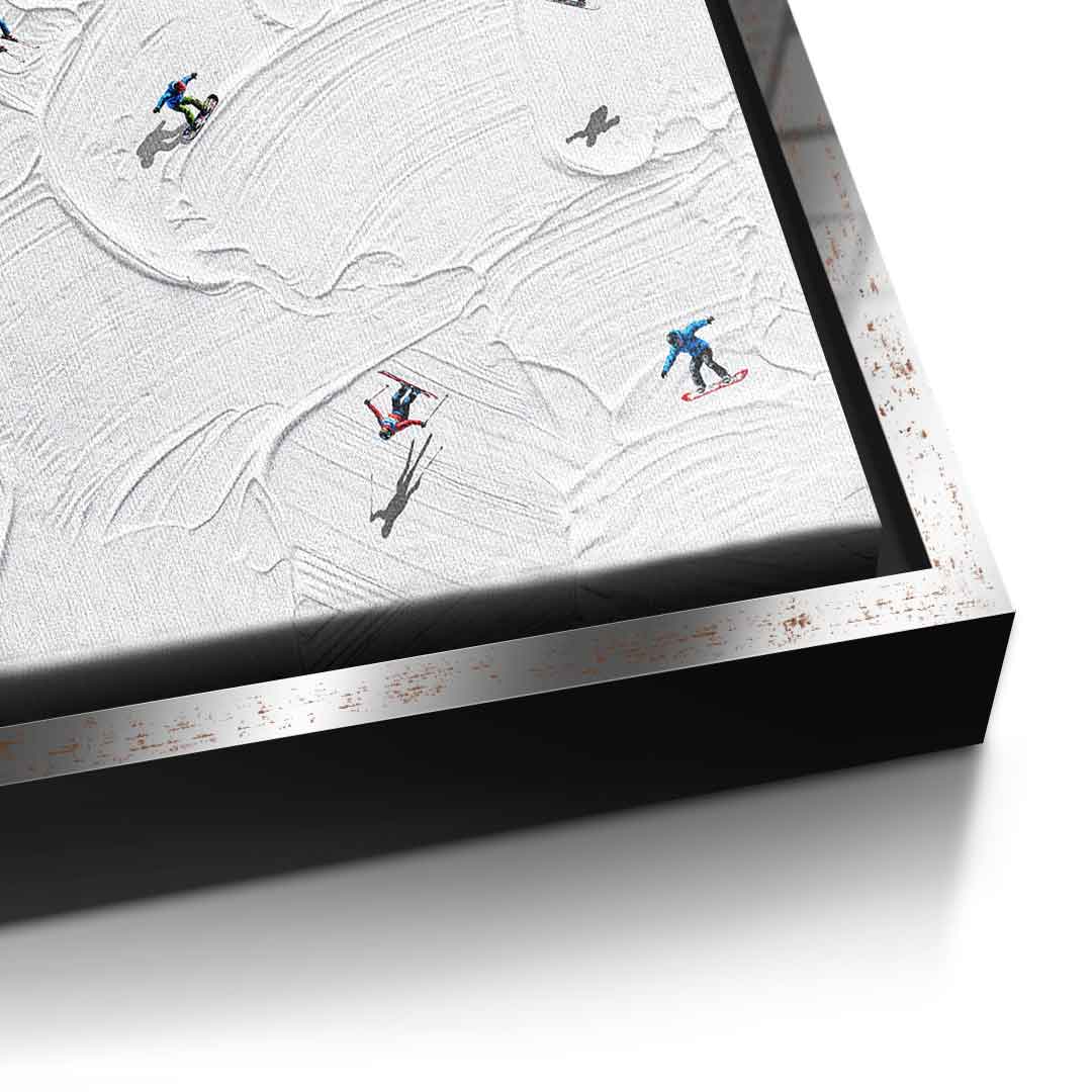 Skis or snowboard