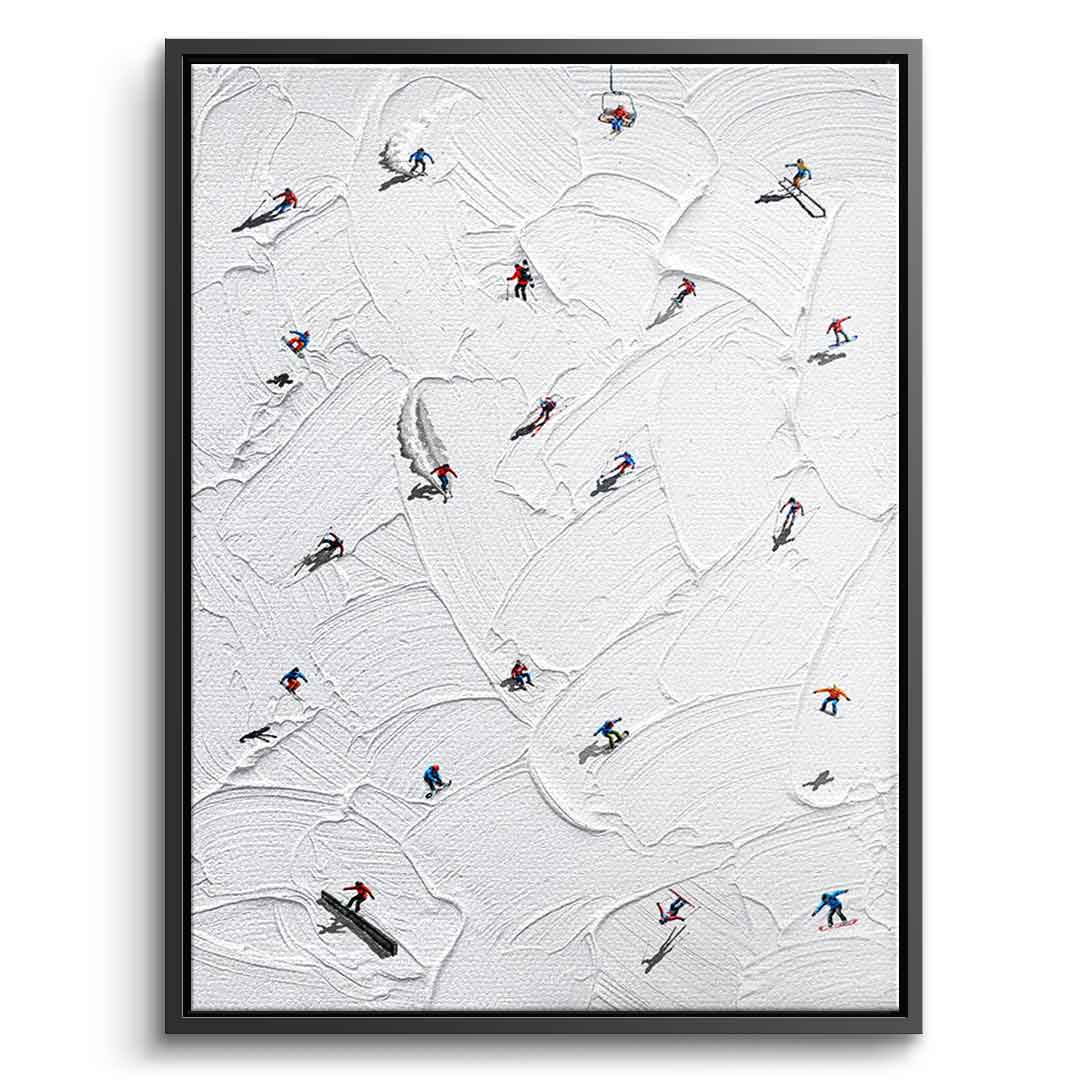 Skis or snowboard