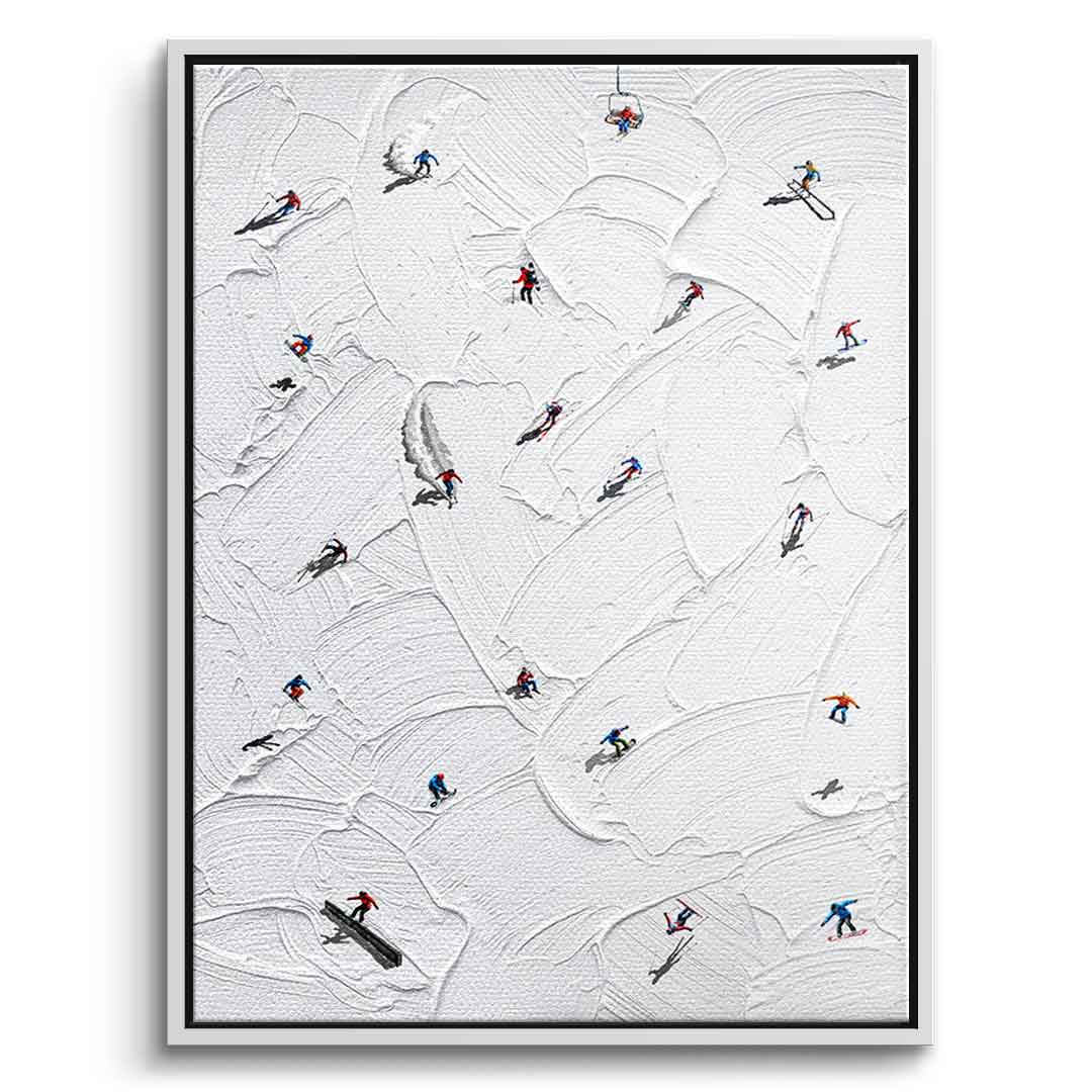 Skis or snowboard