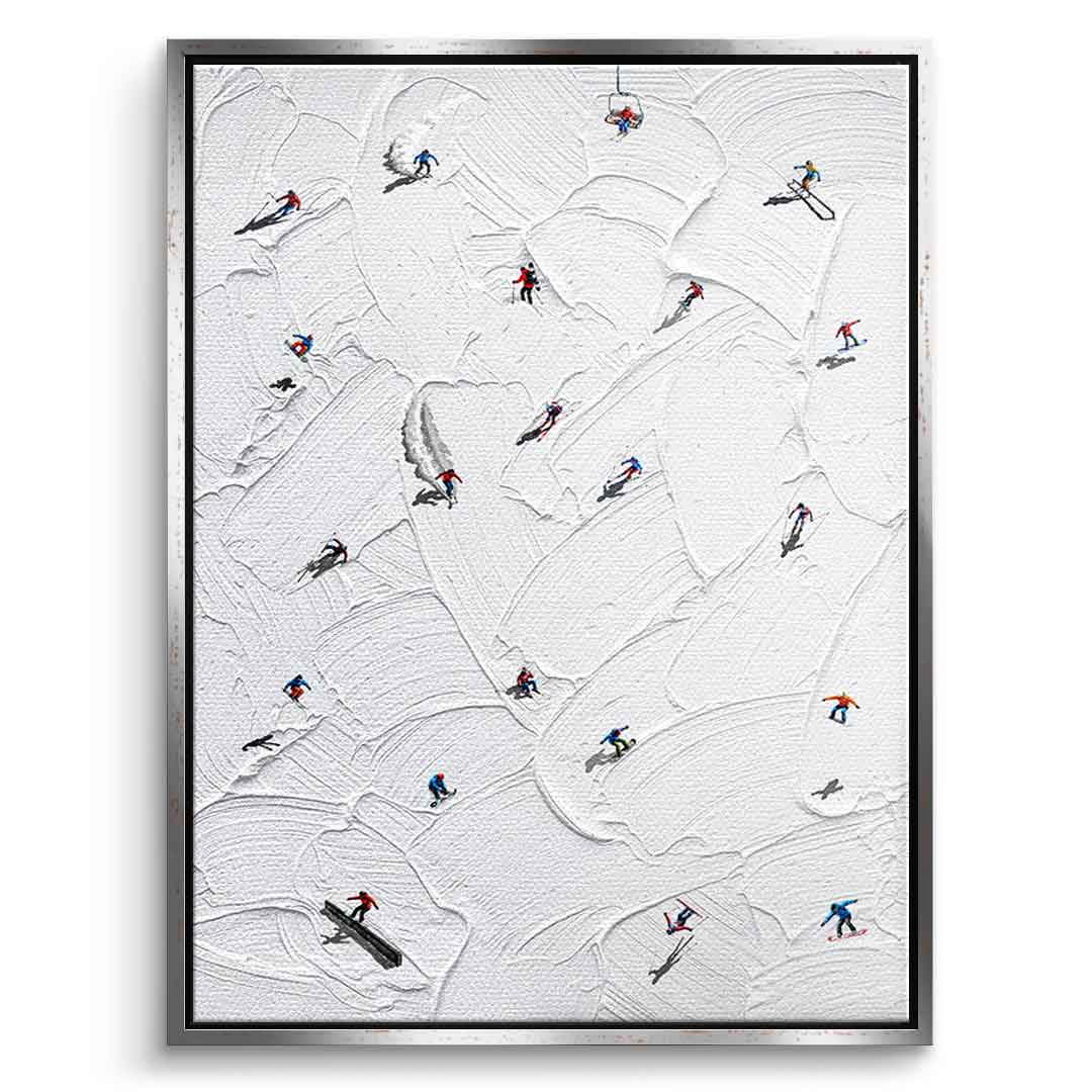 Skis or snowboard