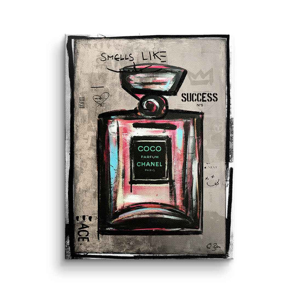 Smells like Success als Leinwandbild – Architektur Wandbild von DOTCOMCANVAS®