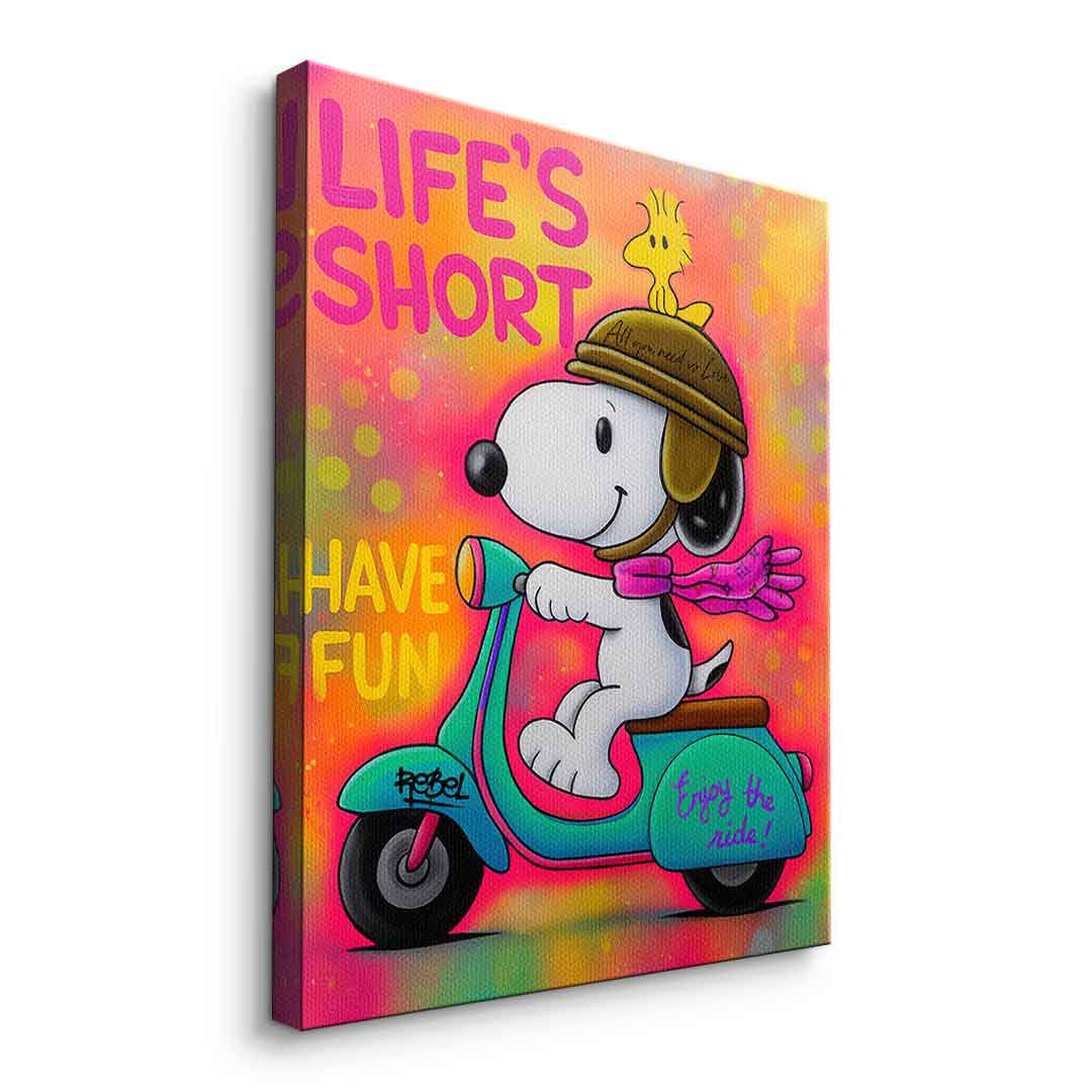 Snoopy Vespa