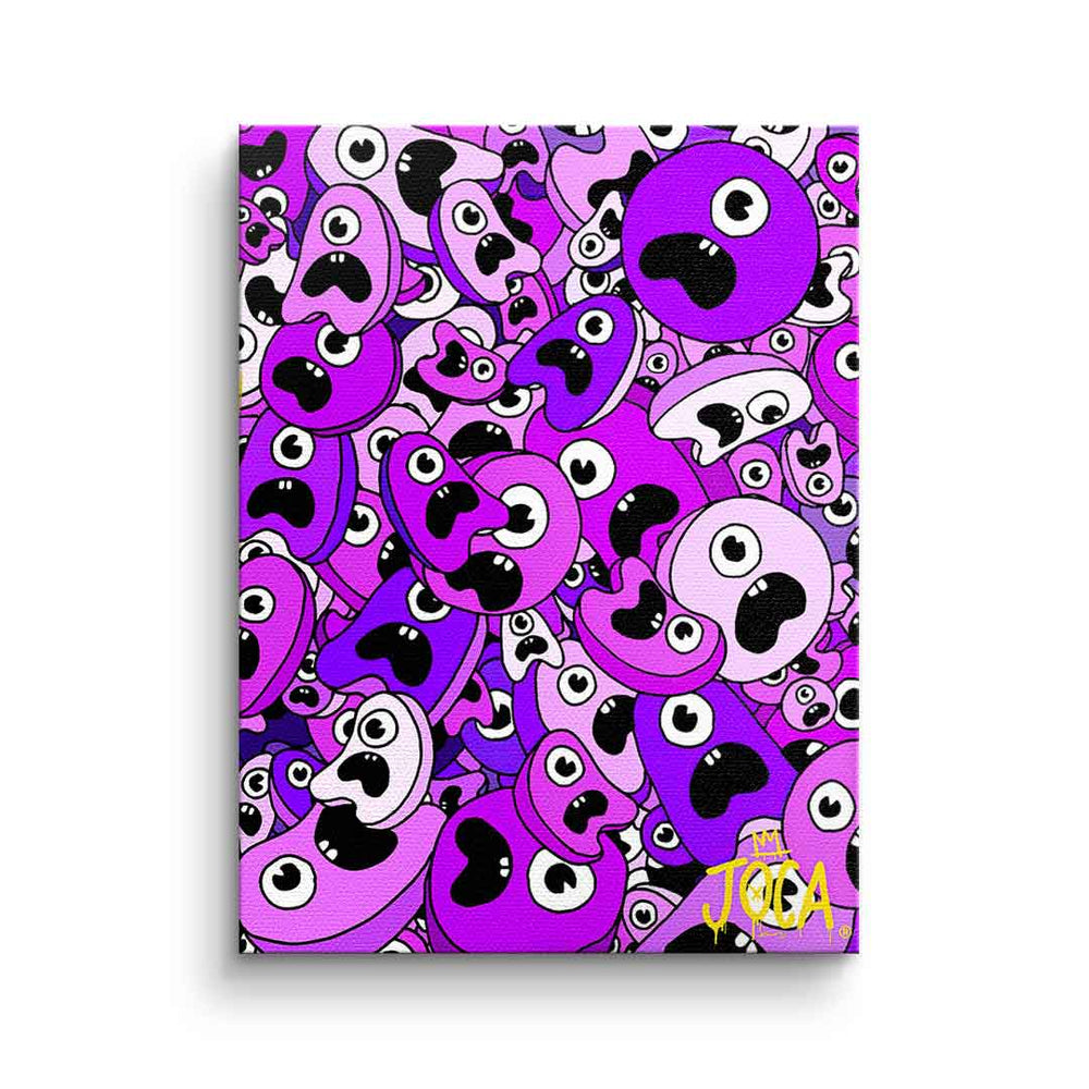 Sordins Purple als Leinwandbild – Comic Wandbild von DOTCOMCANVAS®