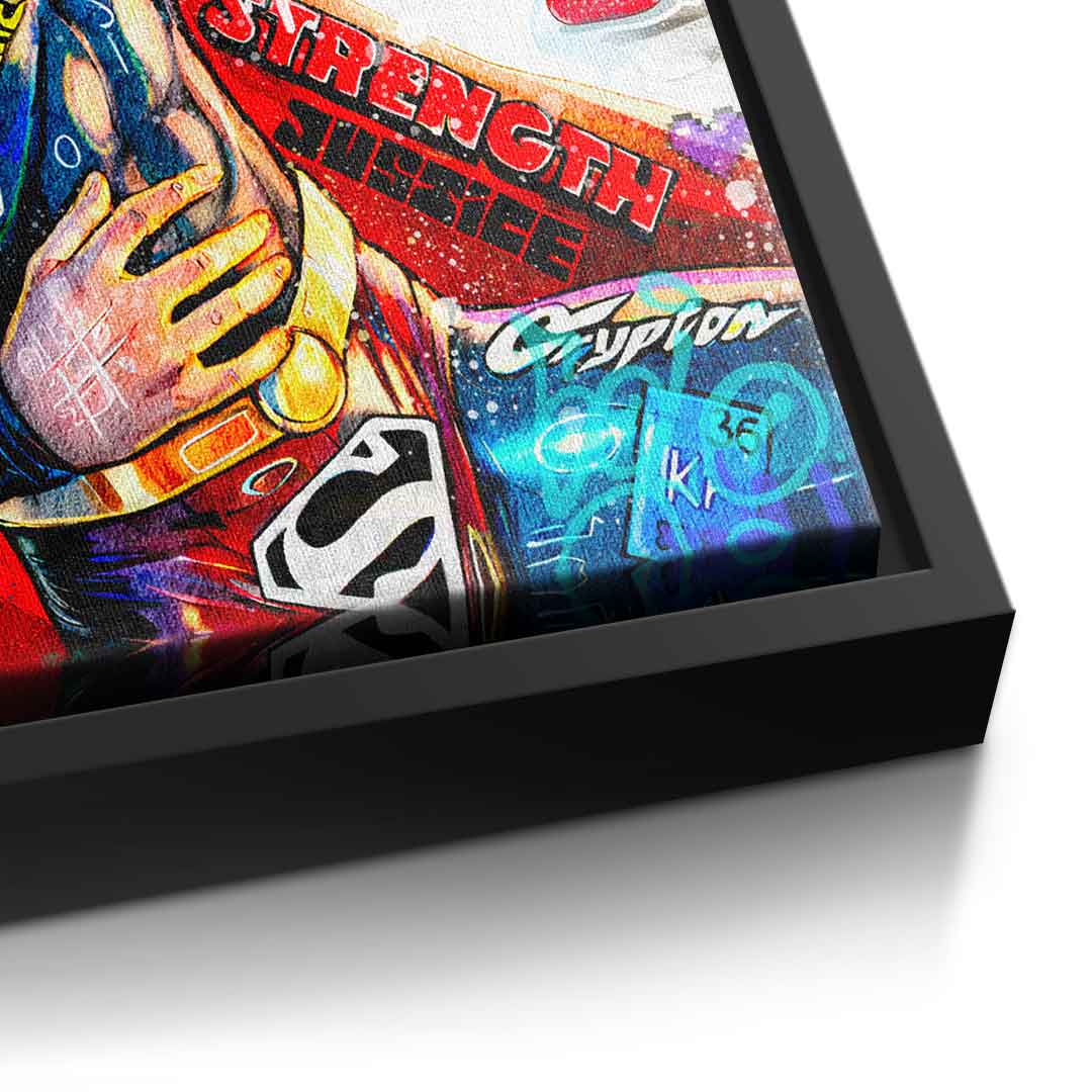 Superman meets Spiderman