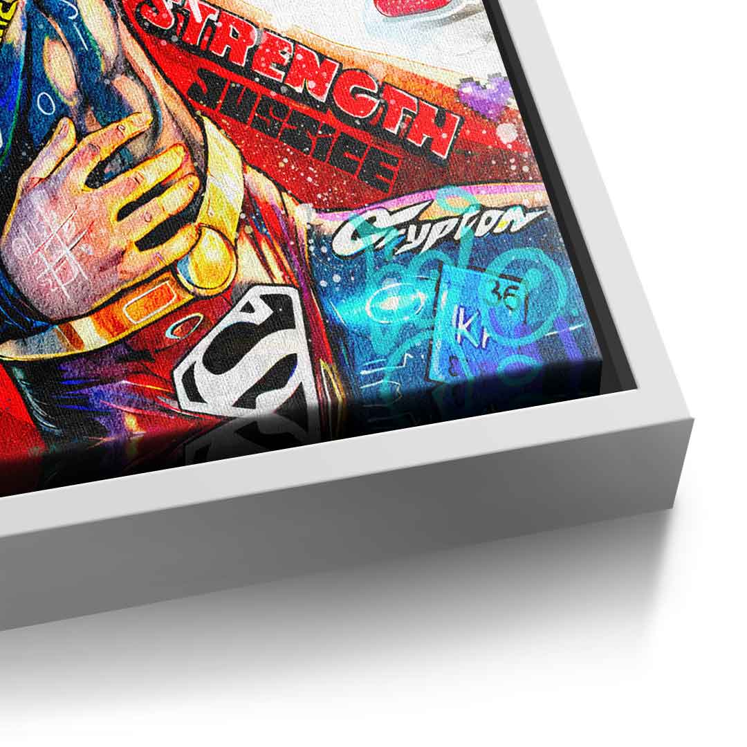 Superman meets Spiderman