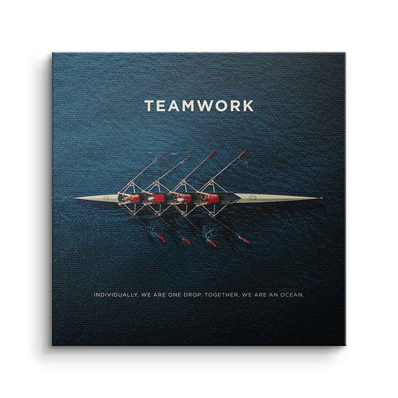 Teamwork #Rowing - Square Edition