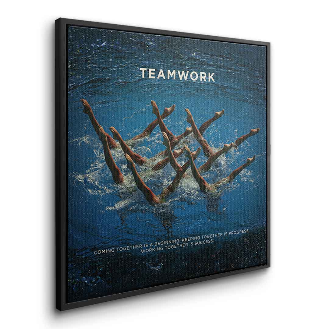 Teamwork #Swimming - Square Edition