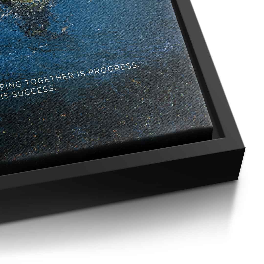 Teamwork #Schwimmen - Quadrat Edition