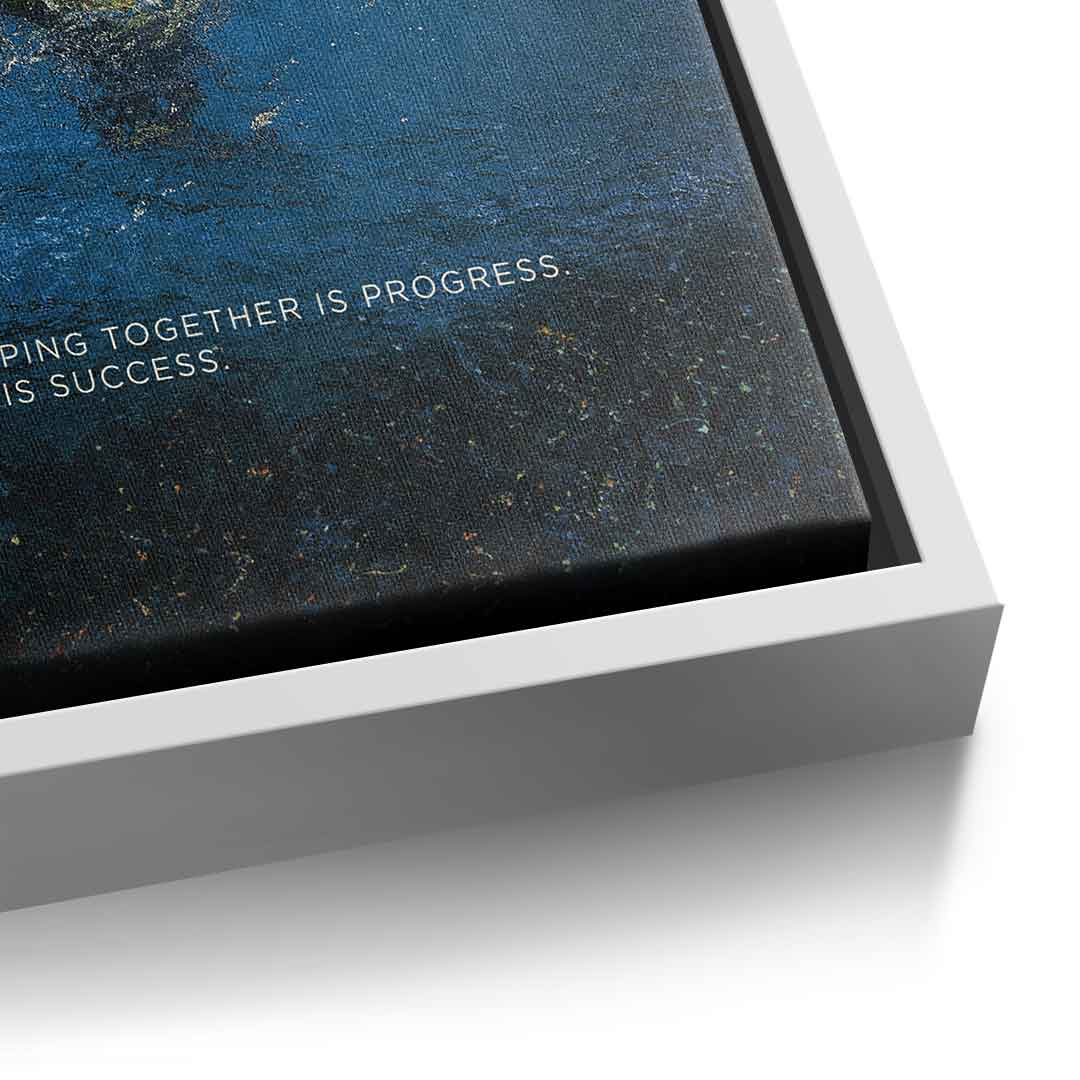 Teamwork #Schwimmen - Quadrat Edition