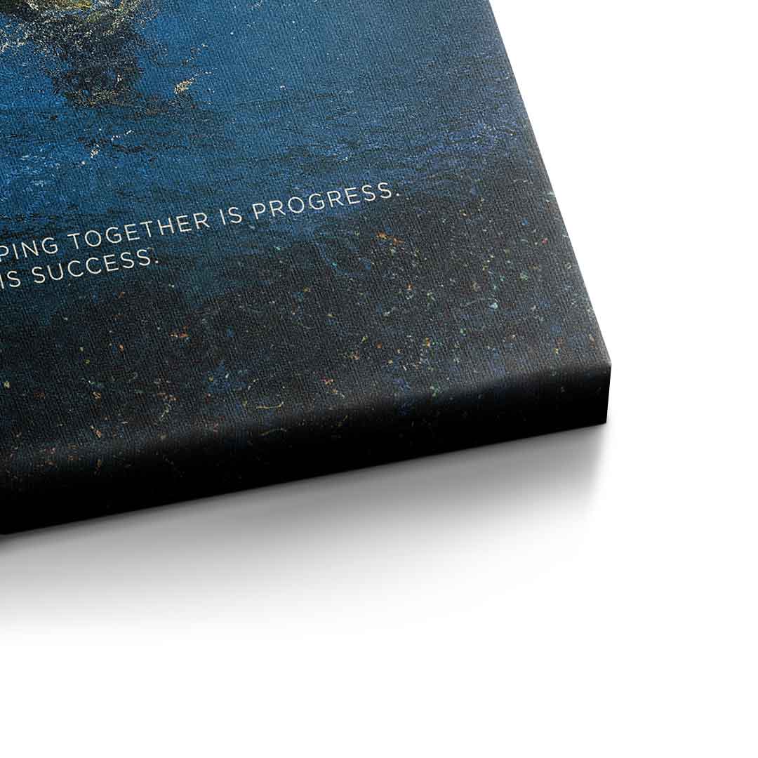 Teamwork #Schwimmen - Quadrat Edition