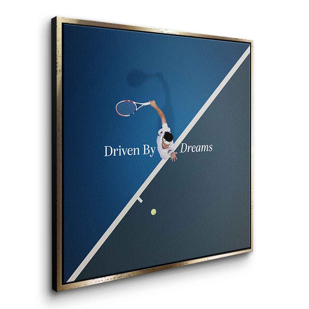 Driven by dreams #Tennis - Square Edition