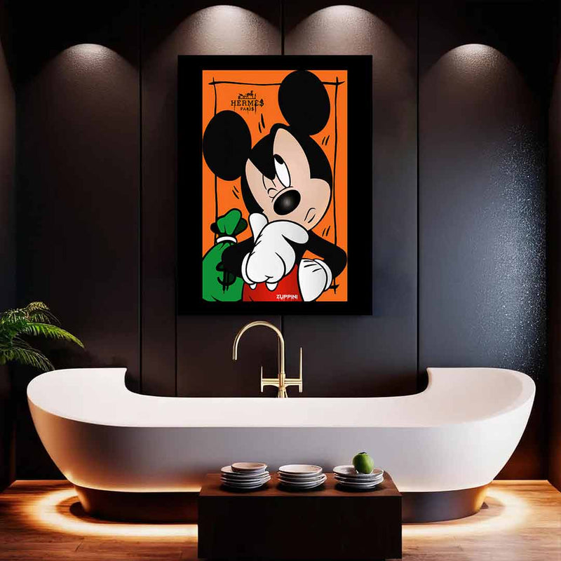 Thinking Mickey