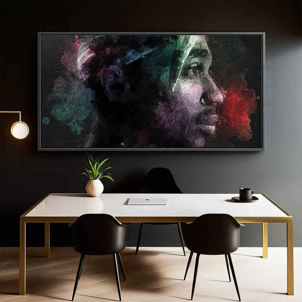 Tupac Vision Leinwandbild – Ansicht 2