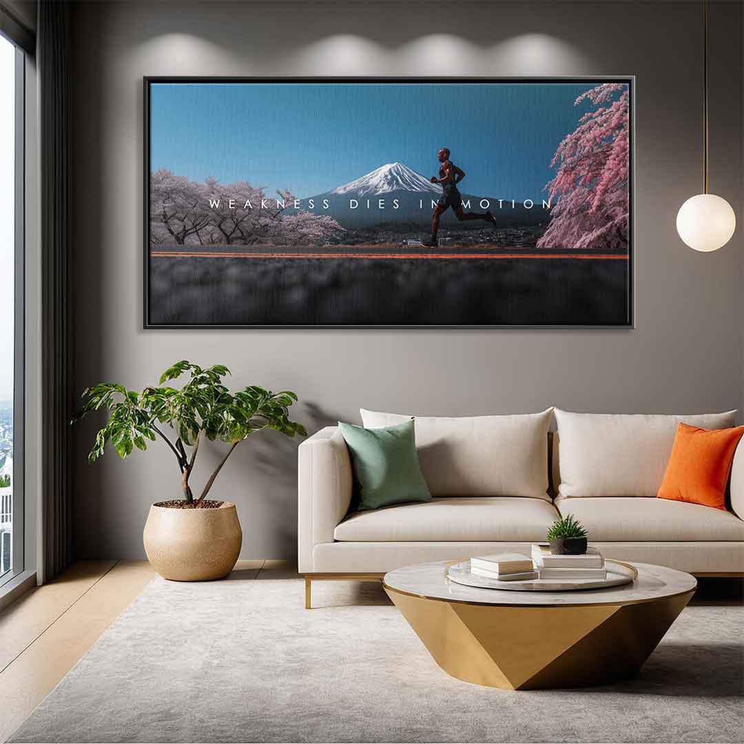 Weakness Dies in Motion