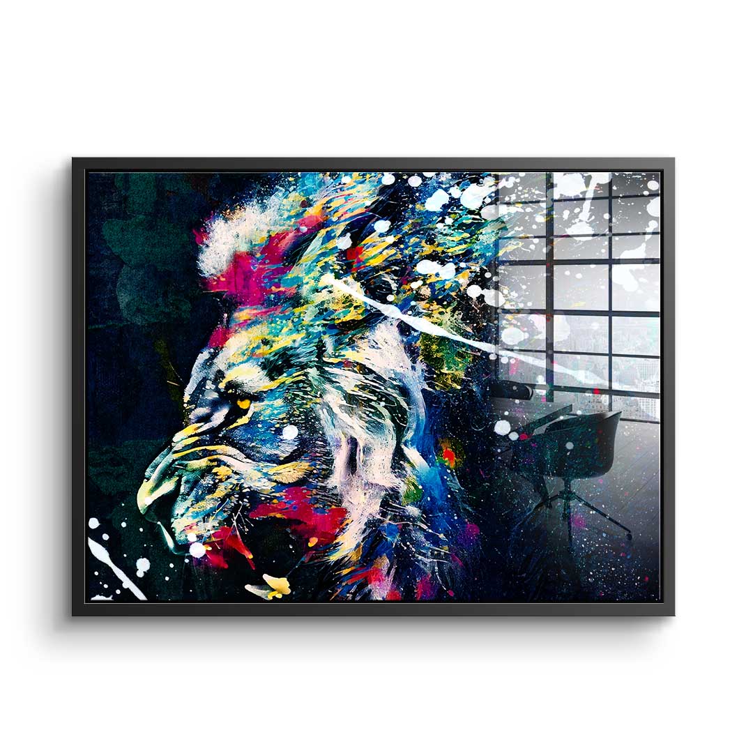 Wild Lion - Acrylic glass