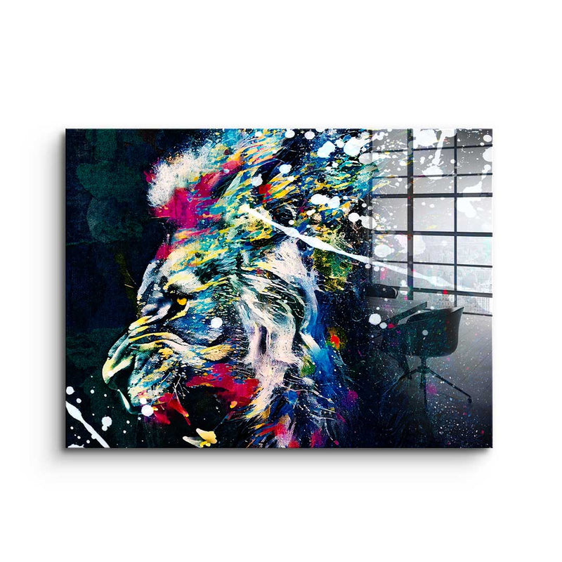 Wild Lion - Acrylglas
