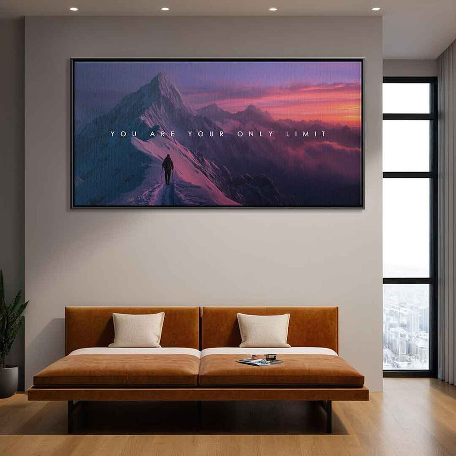 You are your only limit.