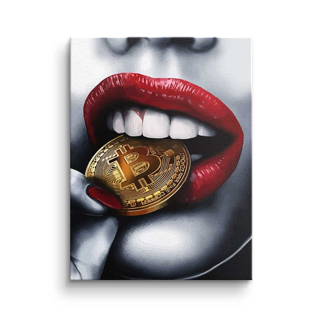 BITCOIN & CRYPTO Wandbilder | Schöne Leinwandbilder direkt Aufhangbereit | XXL Bitcoin Ethereum Krypto