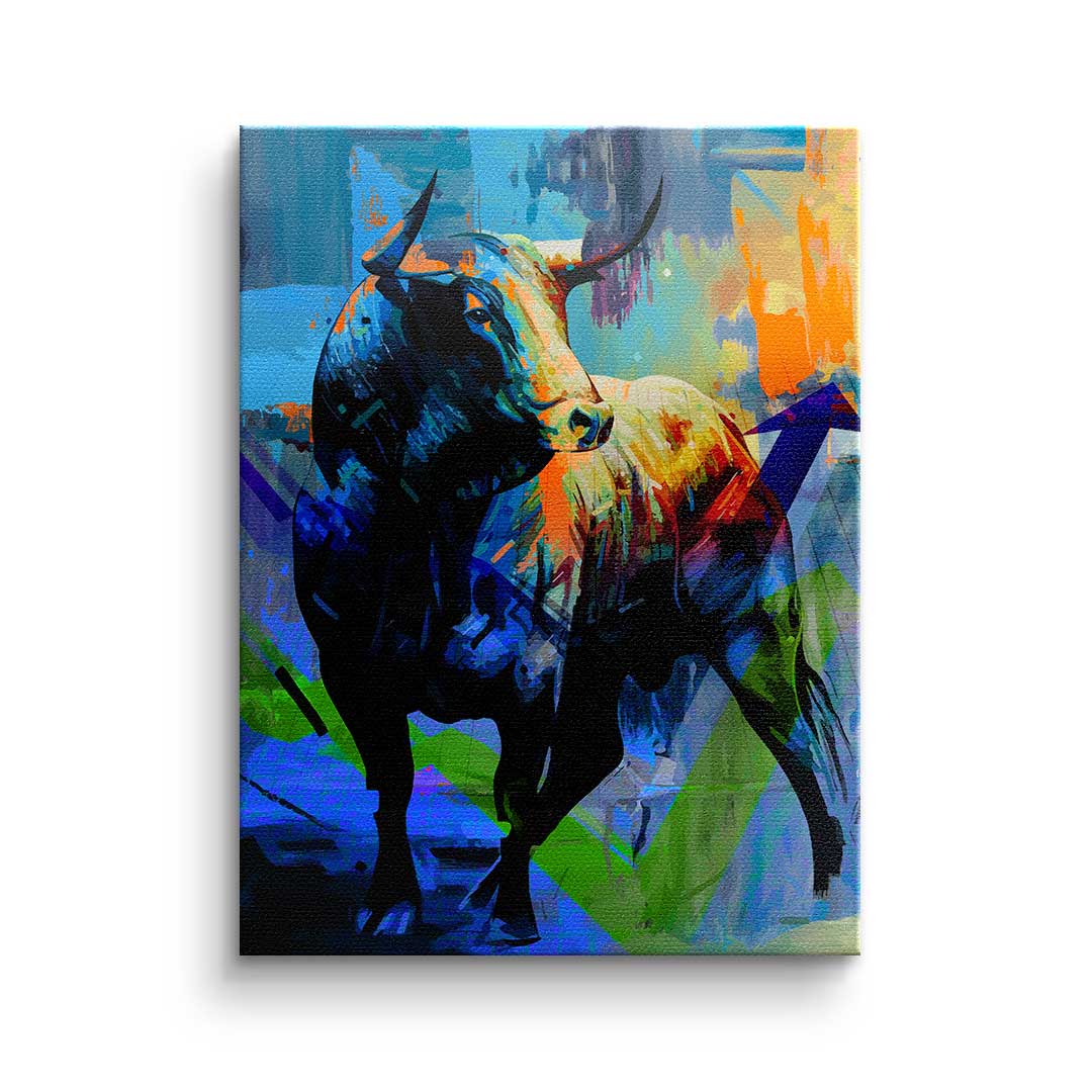 STOCK EXCHANGE AND TRADING Wall Art | Beautiful Canvas Art ready to hang | XXL stock exchange and trading