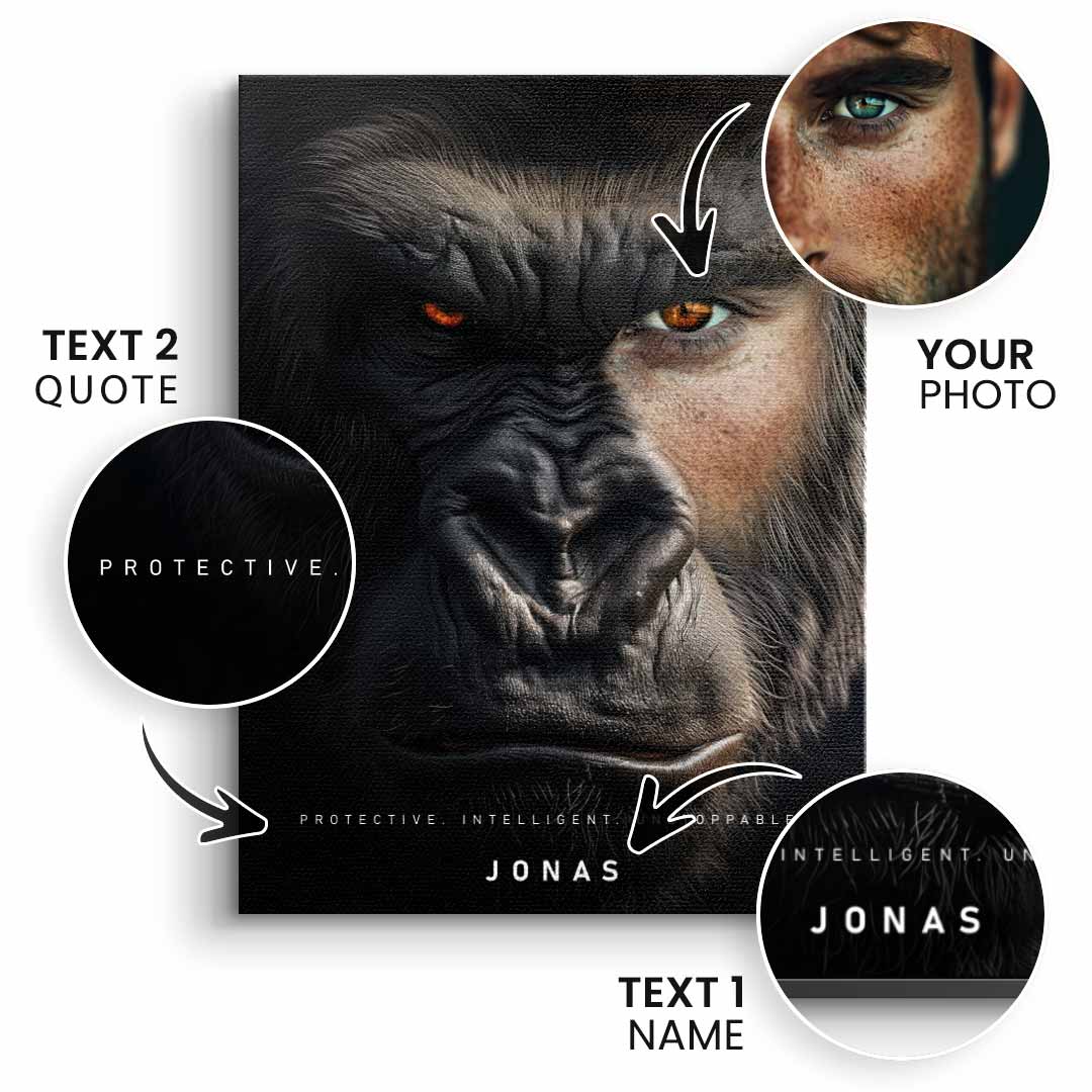 Gorilla Fusion personalisierbar