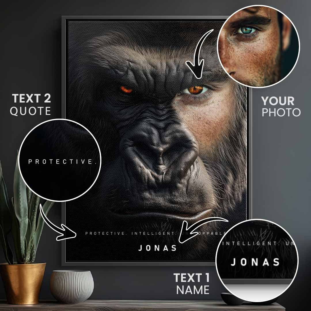 Gorilla Fusion personalisierbar