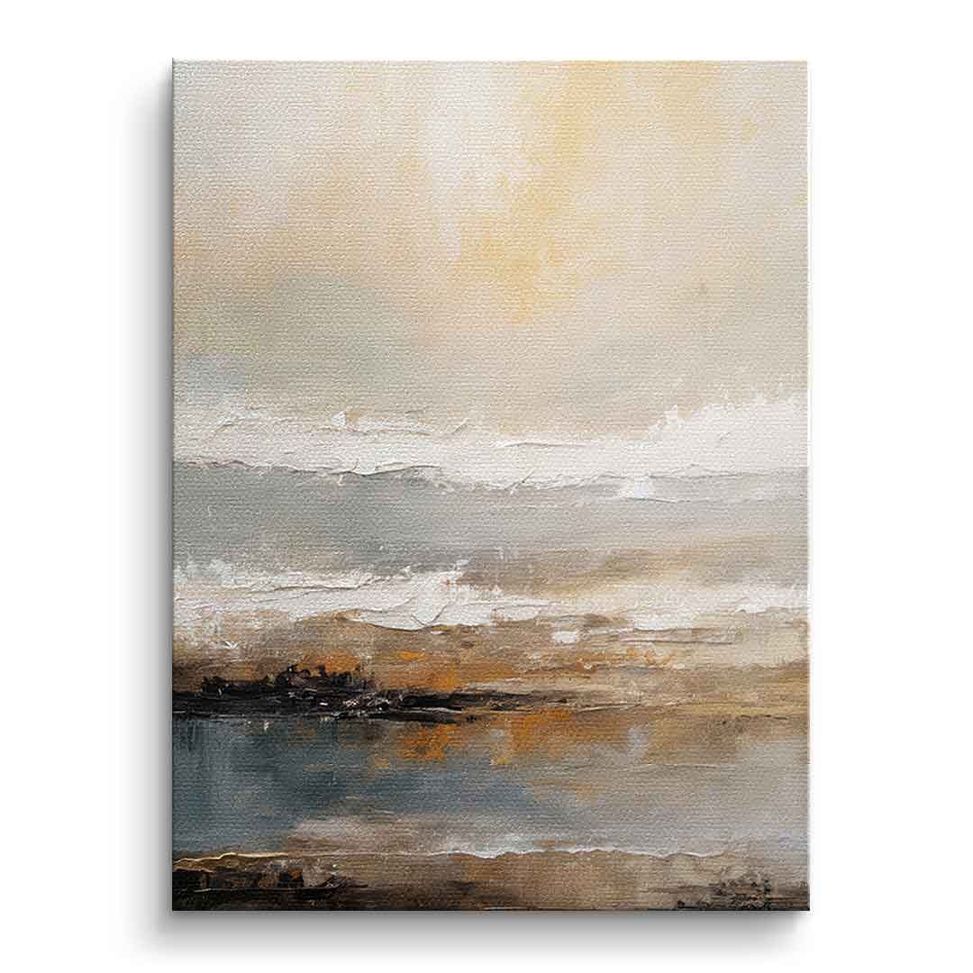 Quiet Shoreline At Dusk