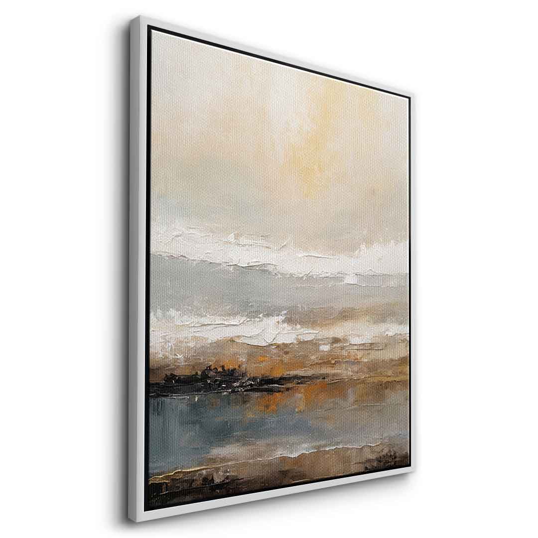 Quiet Shoreline At Dusk