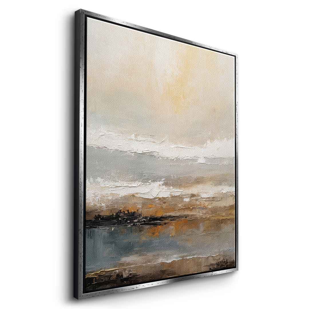 Quiet Shoreline At Dusk