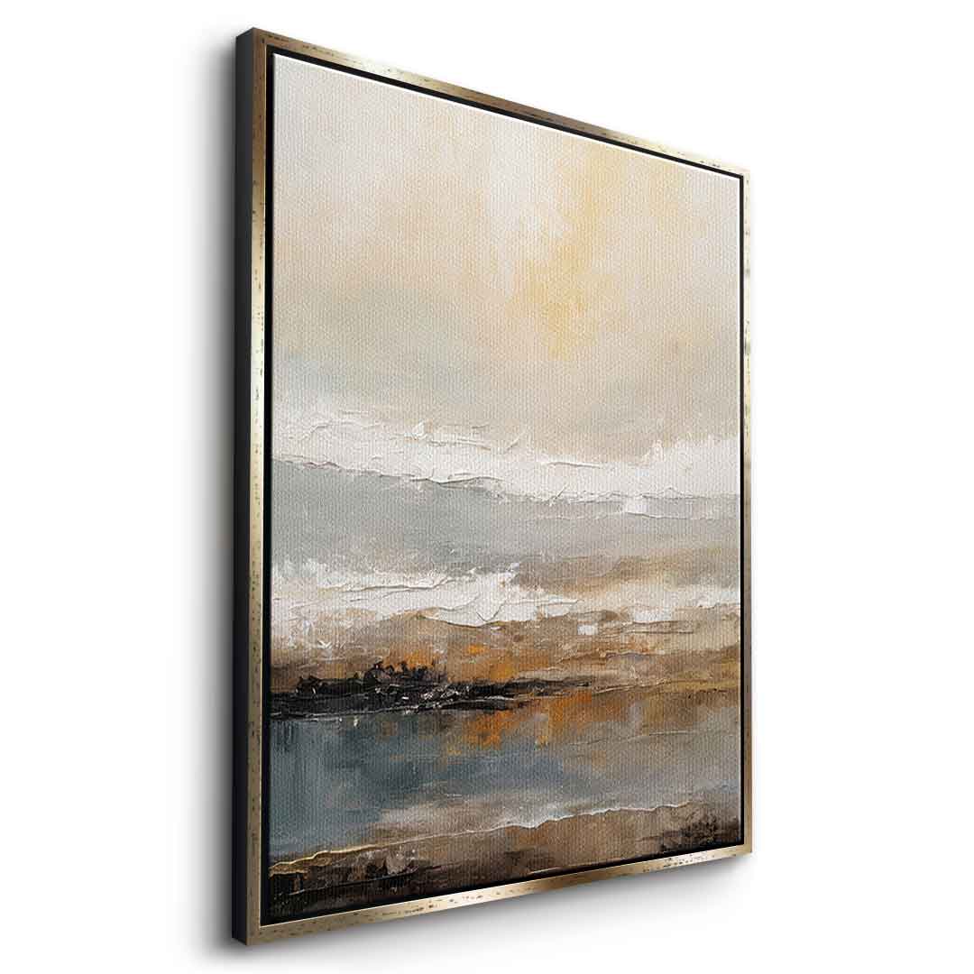 Quiet Shoreline At Dusk