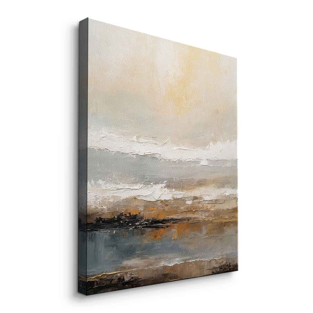 Quiet Shoreline At Dusk