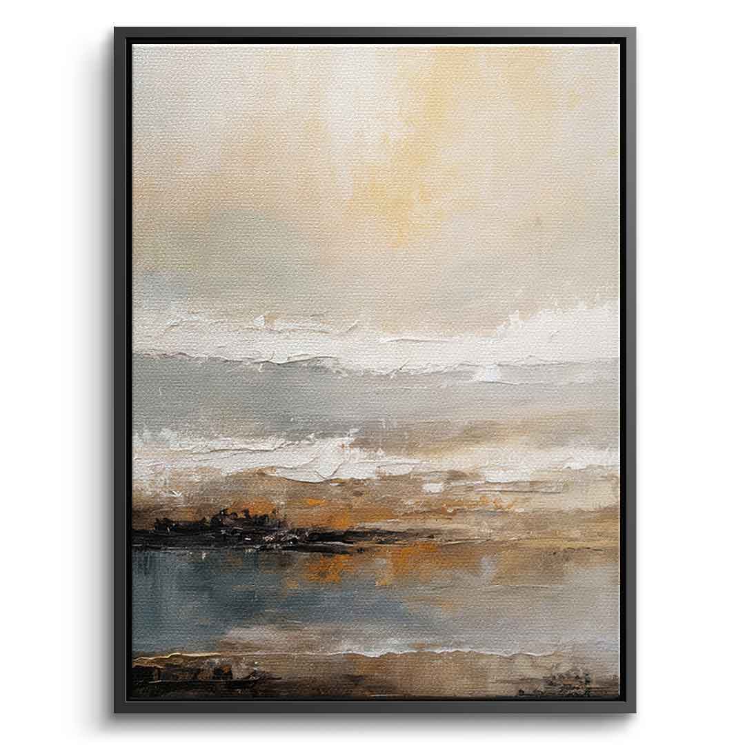 Quiet Shoreline At Dusk