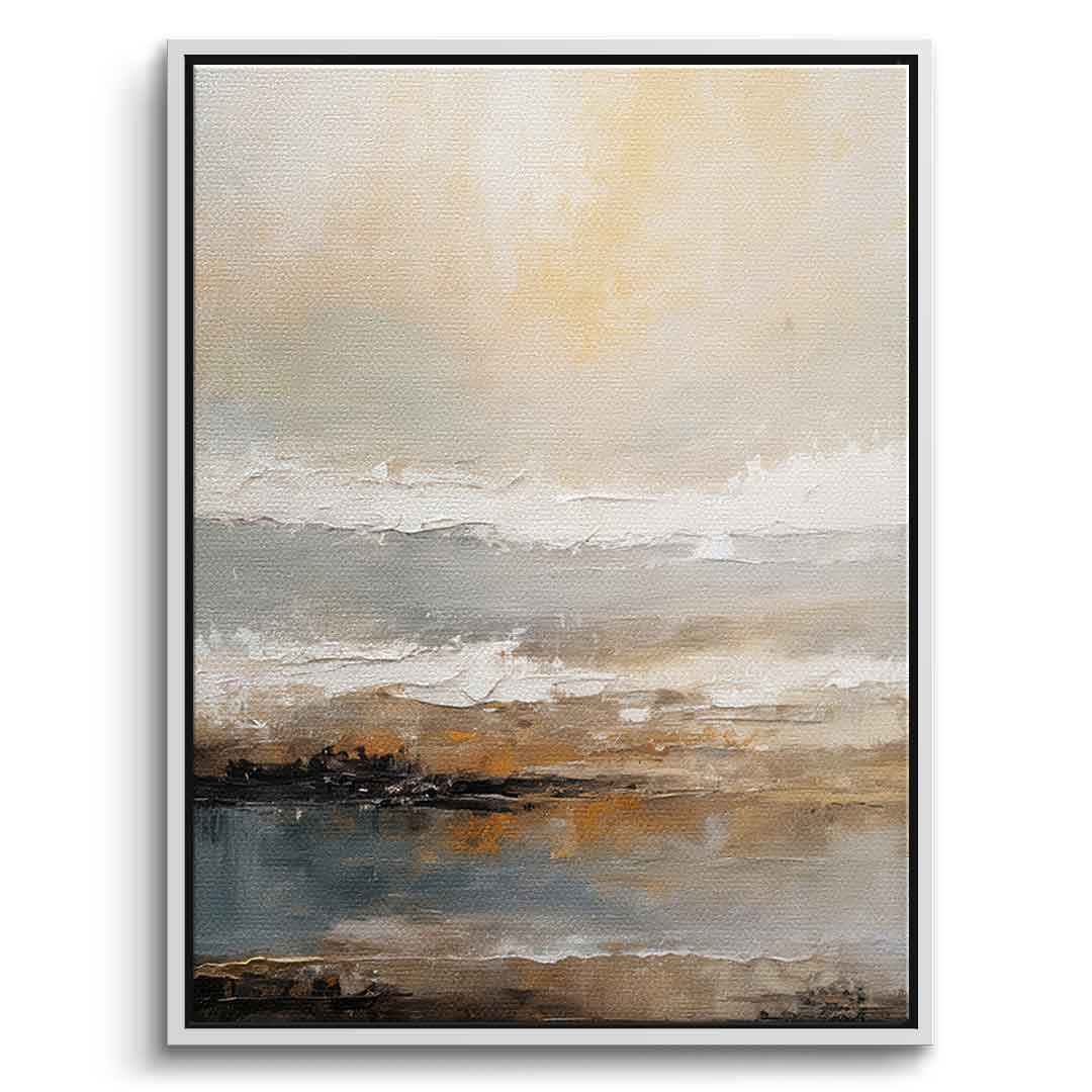 Quiet Shoreline At Dusk