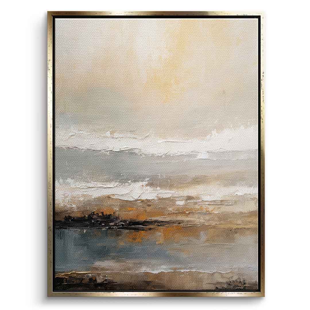 Quiet Shoreline At Dusk