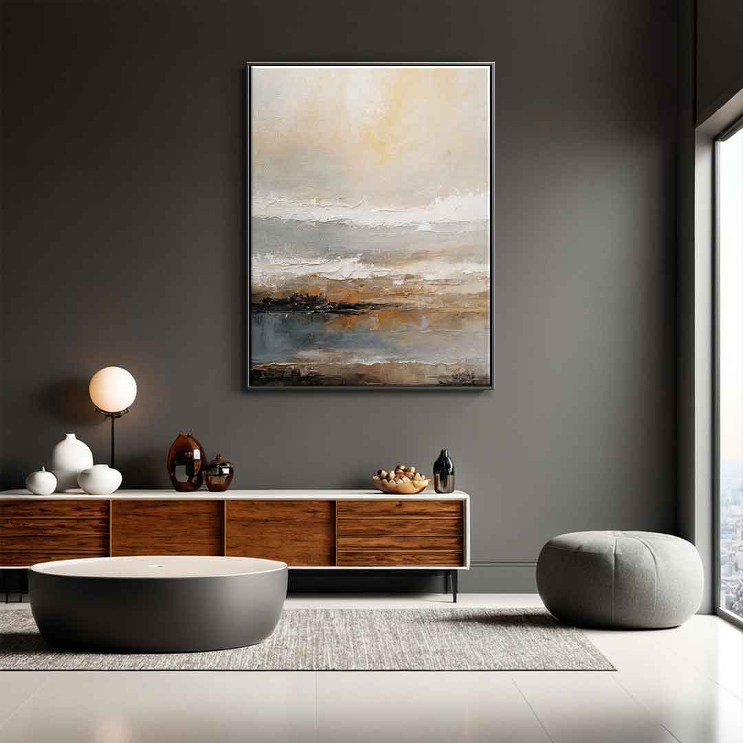 Quiet Shoreline At Dusk