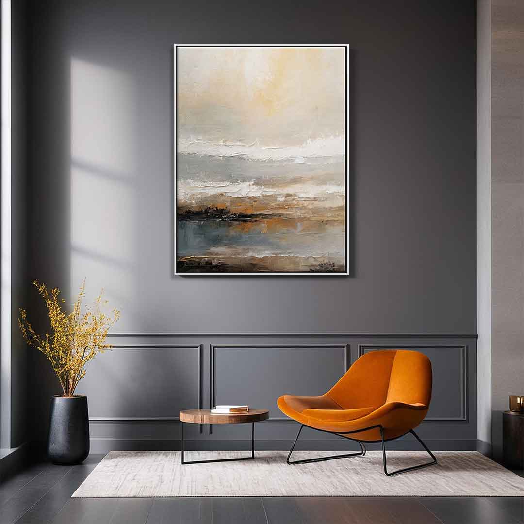 Quiet Shoreline At Dusk