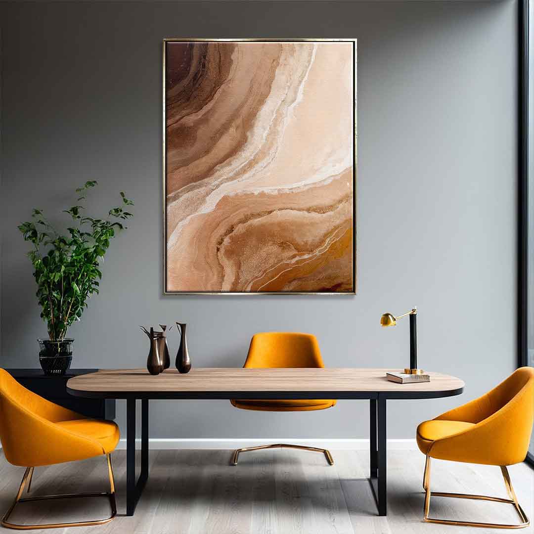 Sandstone in Brown Hues