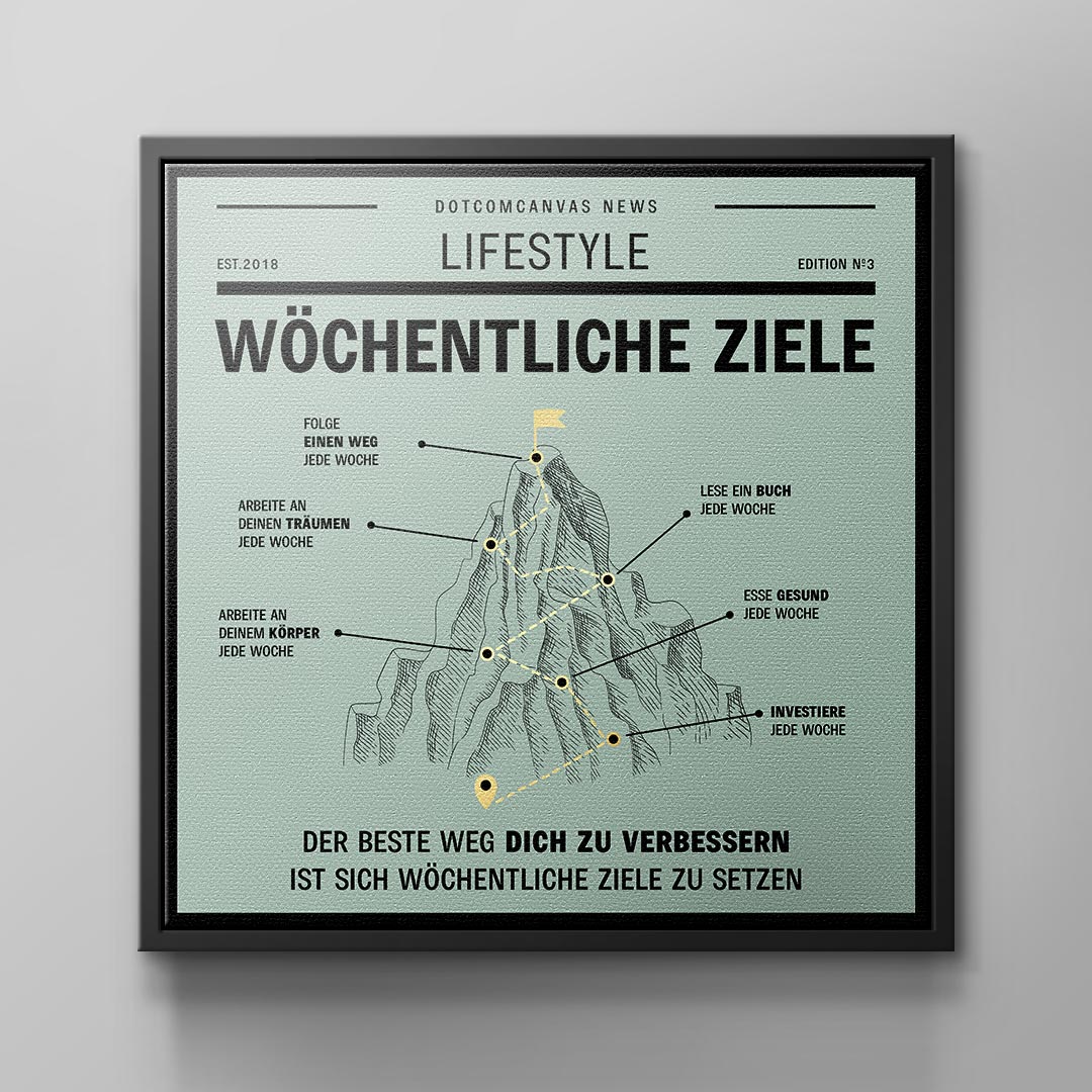 WEEKLY GOALS | Square Edition