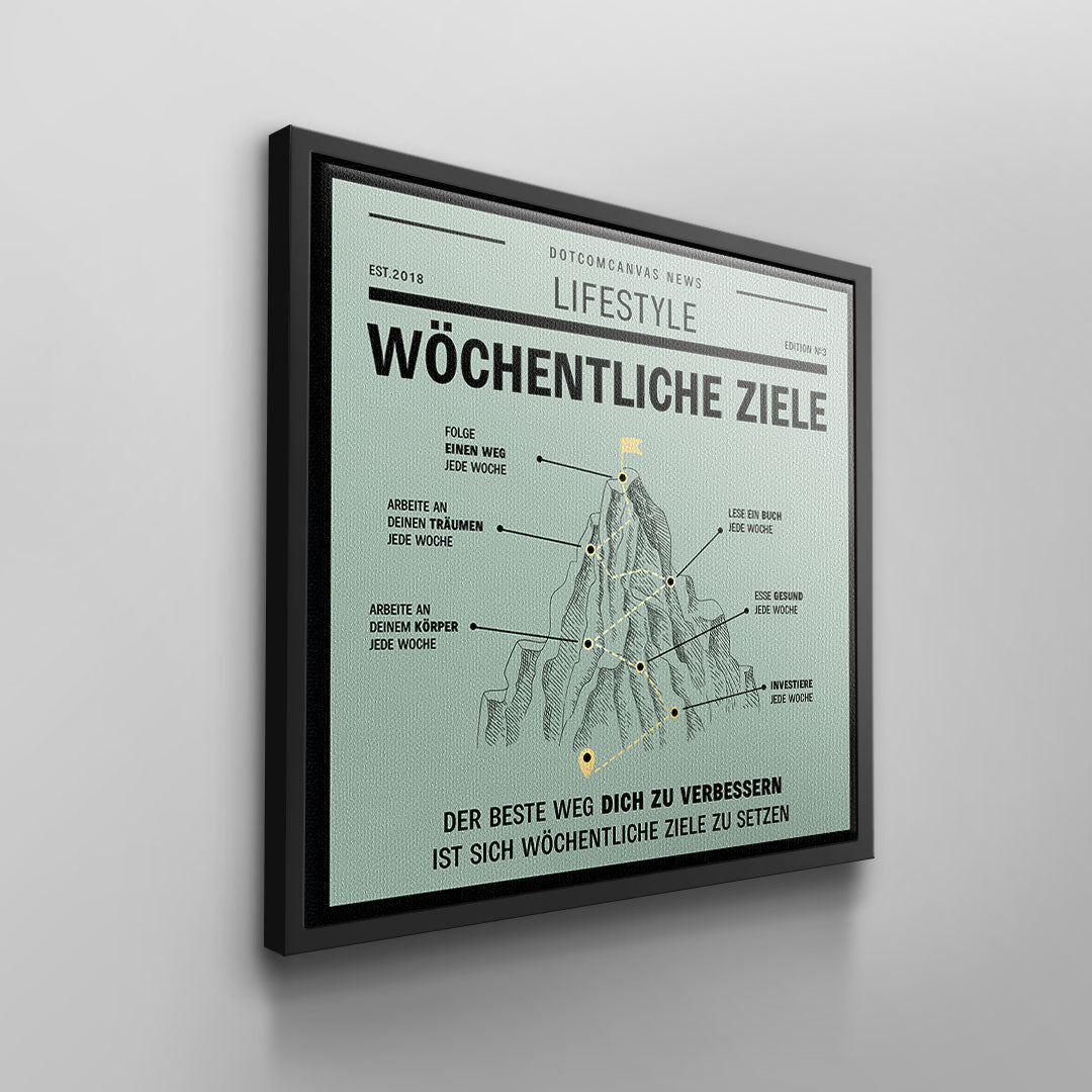 WEEKLY GOALS | Square Edition