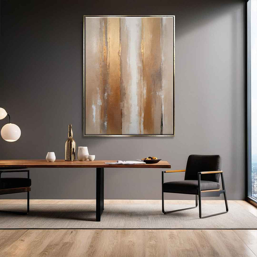 Stripes in soft neutrals