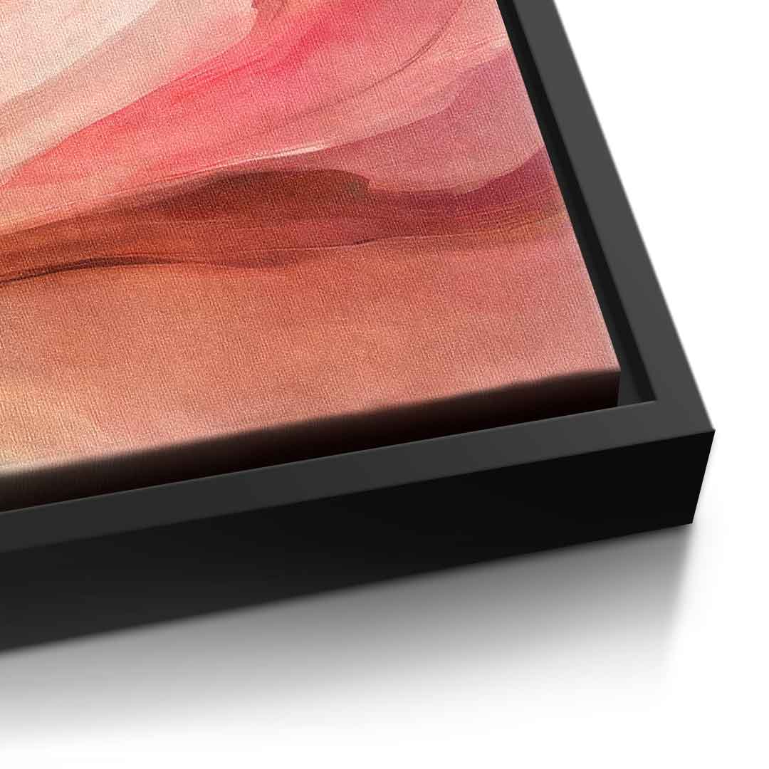 Waves of Peach and Pink