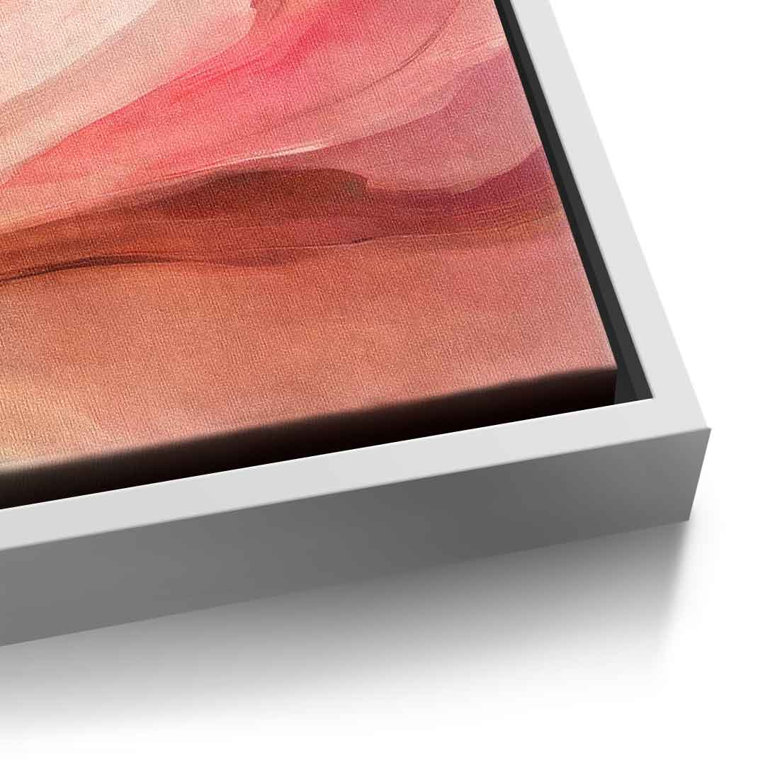 Waves of Peach and Pink