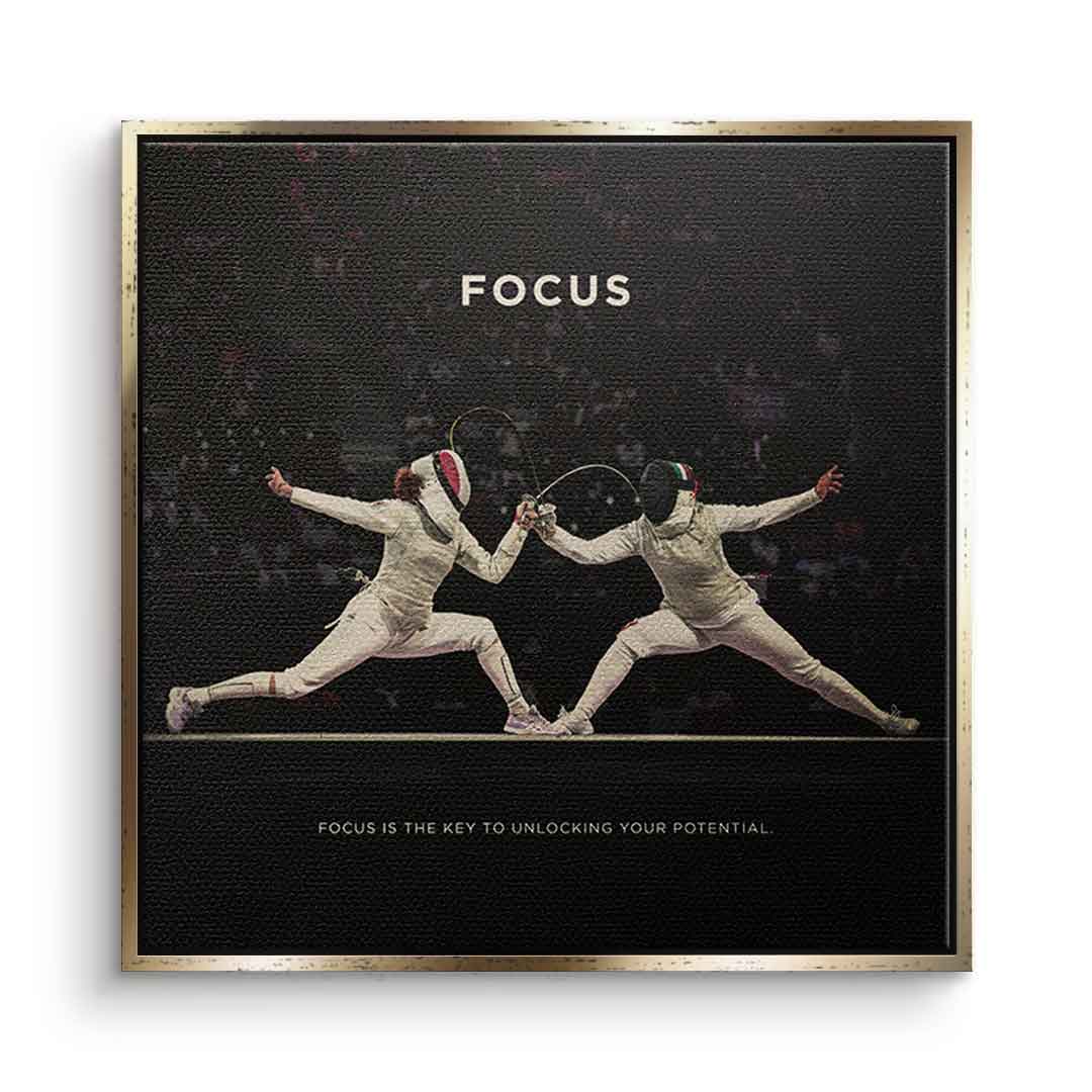 Focus #Fechten - Quadrat Edition