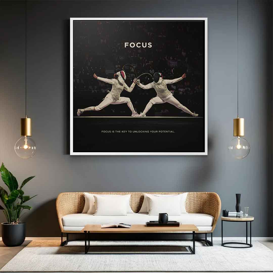 Focus #Fechten - Quadrat Edition