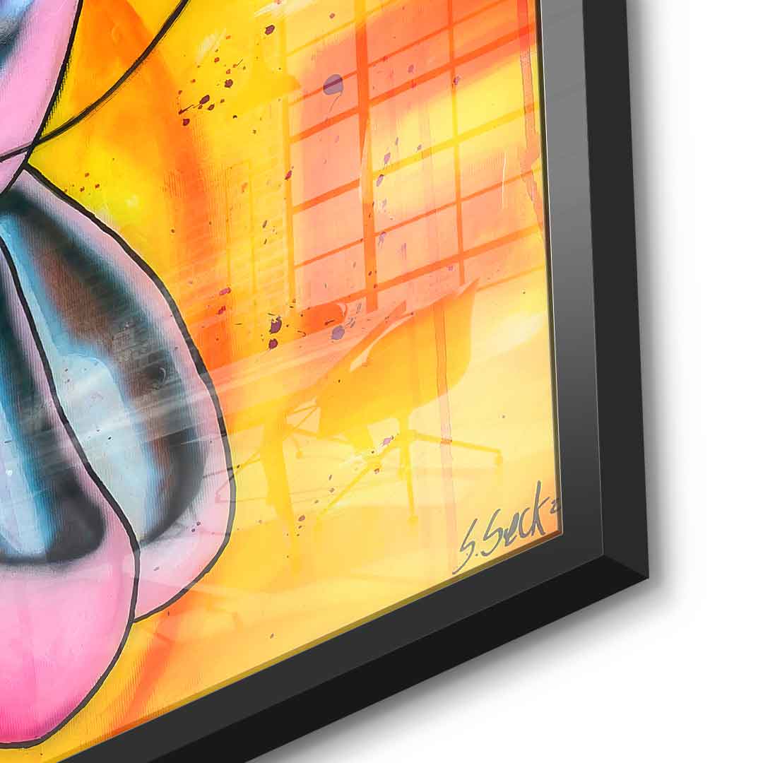 Yeeeha - Acrylic glass