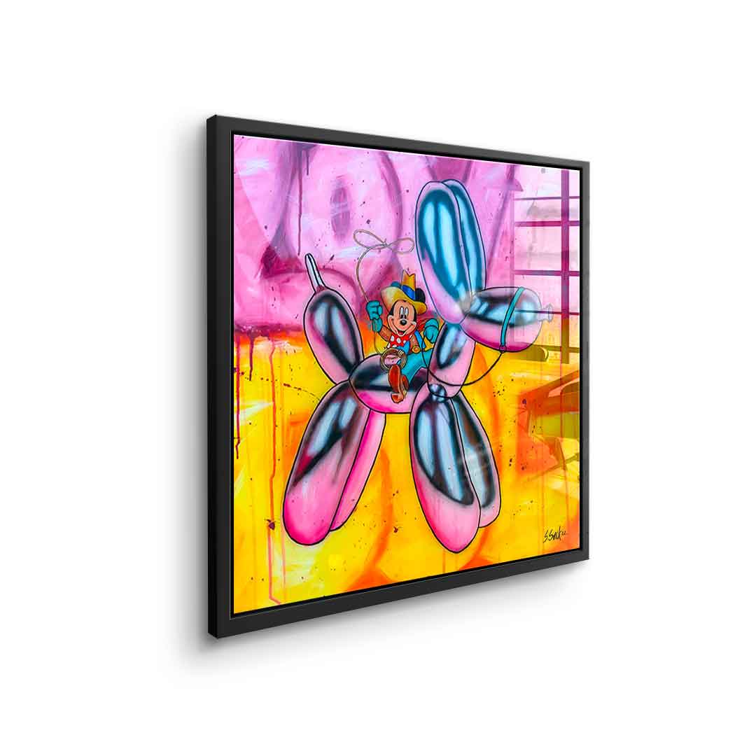 Yeeeha - Acrylic glass