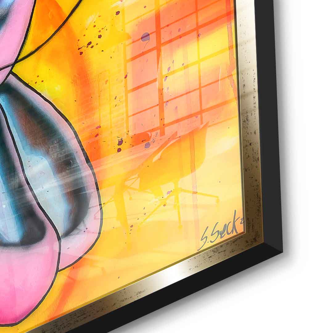 Yeeeha - Acrylic glass