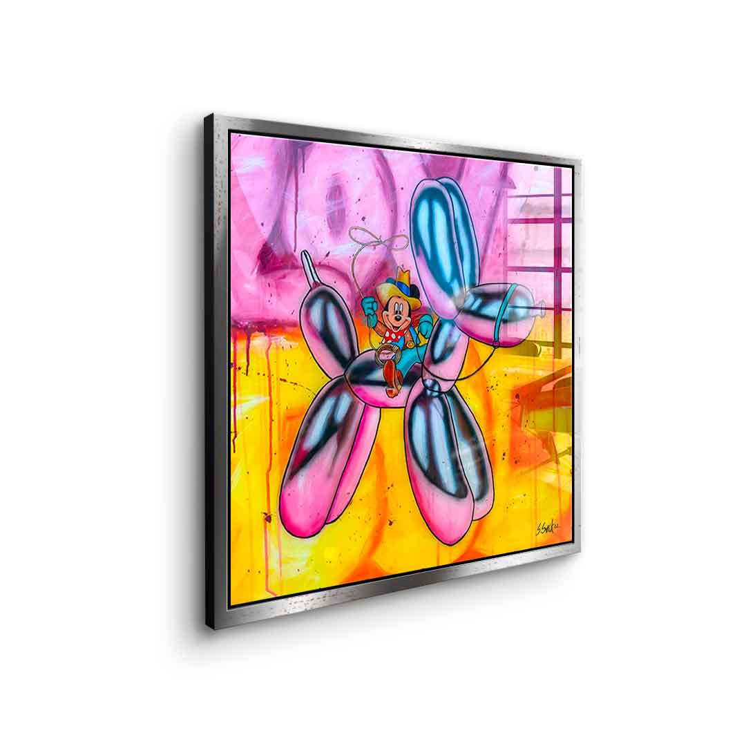 Yeeeha - Acrylic glass